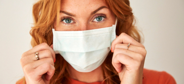 Mund-Nasen-Maske richtig nutzen